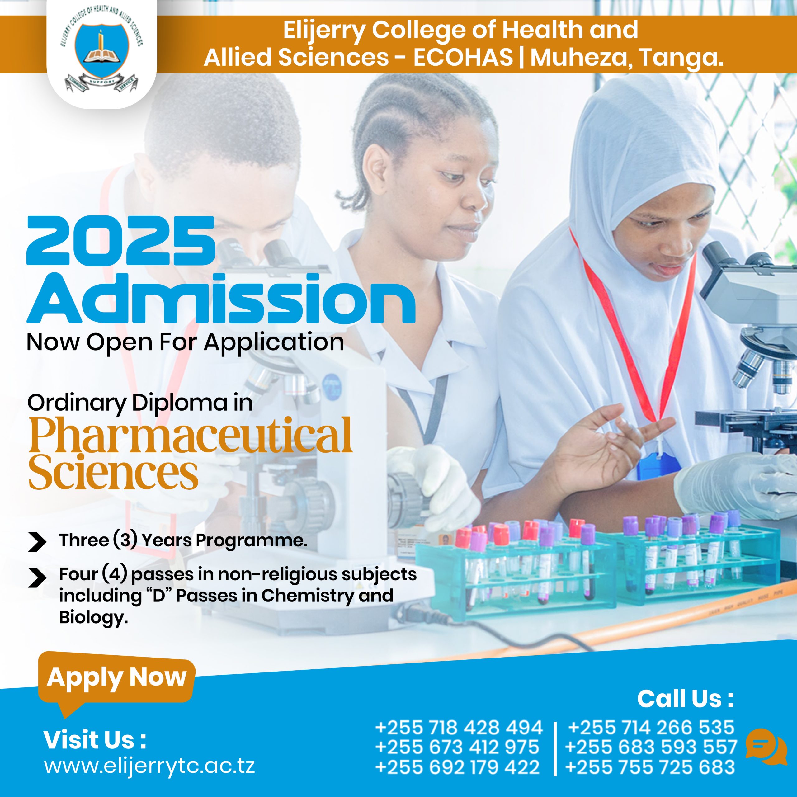 Admission Poster PST